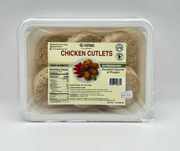 Chicken Cutlets (Excellent Source of Protein)